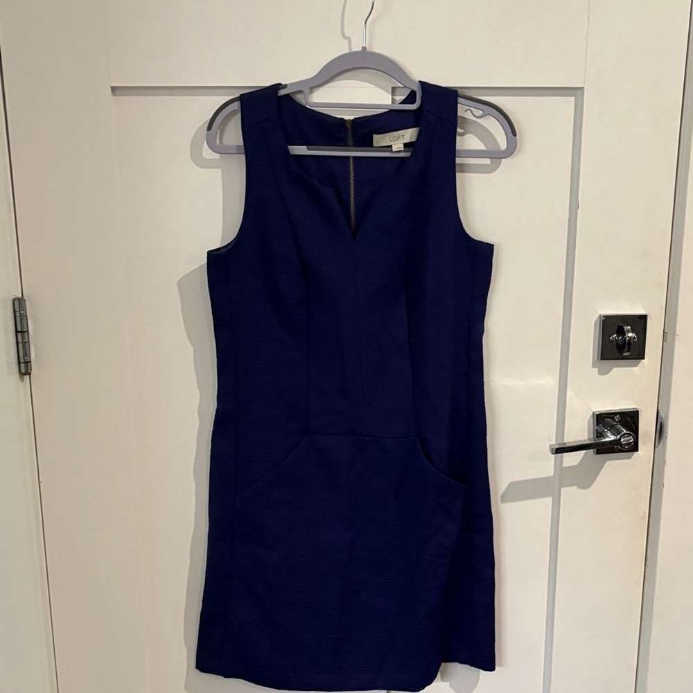 H&M Dark Blue Mini Dress
